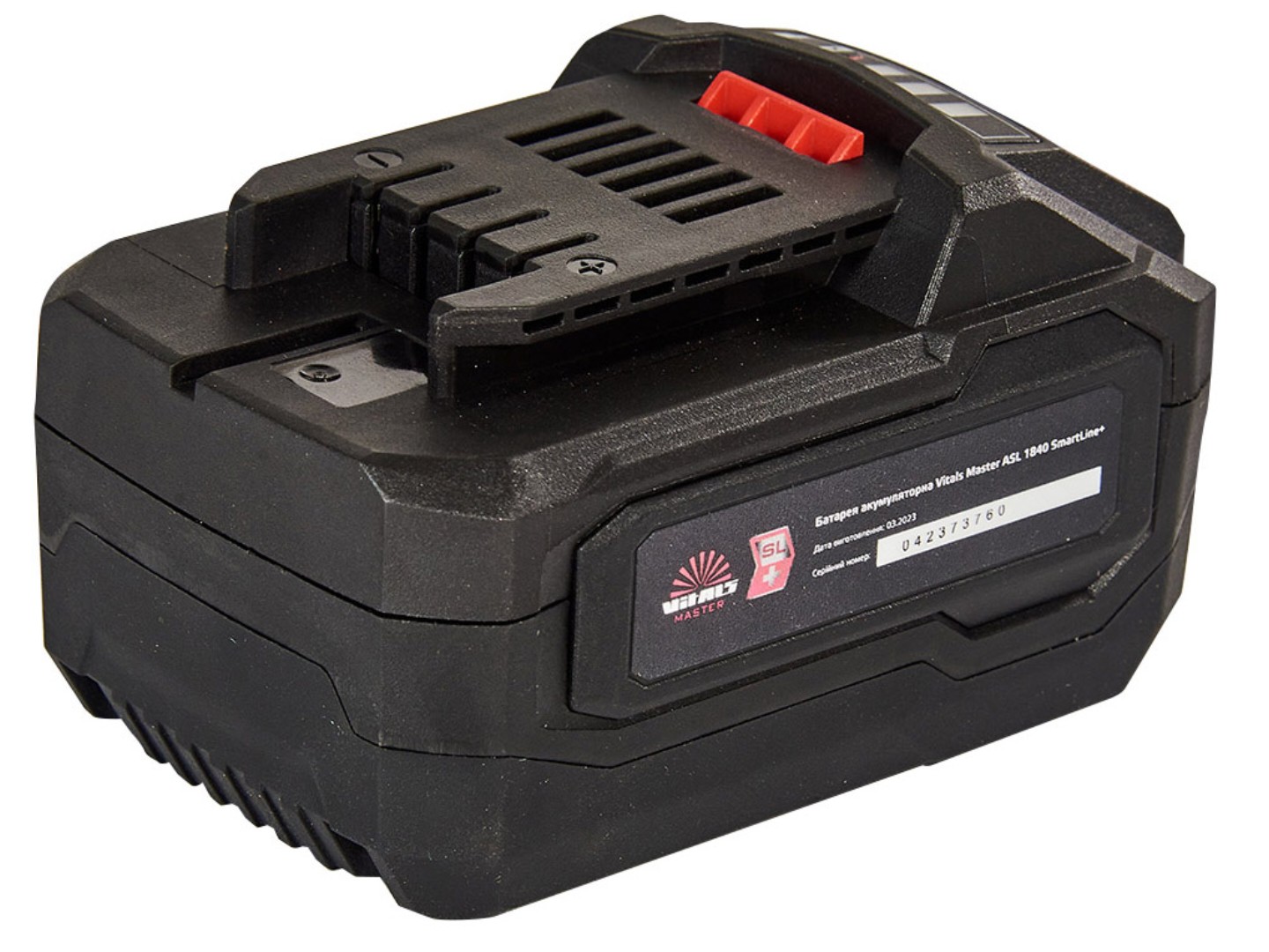 Акумулятор для електроінструментів VITALS Master ASL 1840 SmartLine+ — фото 4